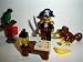 LEGO Basic Piratenkapitän mit Schatzkarte und Tiere