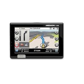 Medion - MEDION GoPal E4435 - GPS Europe de l'ouest / France - Ecran 4,3" - Radars pr�-charg�s - Text to speech - Visionneur photo - Jeu sodoku - Lecteur mp3 - Tavel guide Berlitz - M�moire int�gr�e 1 Go