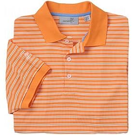 Ashworth Mens Performance Stripe Polo by