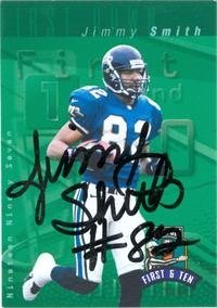 Jimmy Smith autographed Football Card (Jacksonville Jaguars)