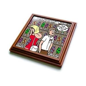 Lava Lamps On First Date - 8x8 Trivet With 6x6 Ceramic Tile by 3dRose LLC