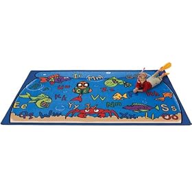 Click here to buy Alphabet Aquarium - Rectangle, by Carpets for Kids by Carpets for Kids.