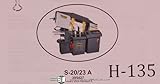 IMAGE OF Hyd-Mech Operators S-20 23A Revision 2006 Bandsaw Manual