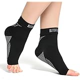 Plantar Fasciitis Socks Foot Care Compression Sock Sleeve with Arch & Ankle Support and Heel Hugger Increases Circulation, Eases Swelling & Acts Like a Brace to Relieve Pain, Better Than Night Splint