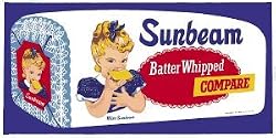 Sunbeam Bread Porcelain Refrigerator Magnet