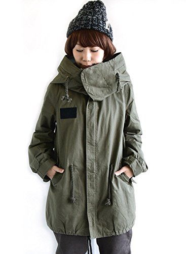 [アンドイット] and it_ 変形 BIGフード モッズコート モッズ ミリタリー ゆったり アウター ジャケット