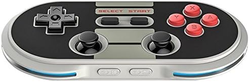 Elecsmart 8BITDO NES30 Pro Wireless Bluetooth Controller Dual Classic Joystick For Android Gamepad - PC Mac Linux