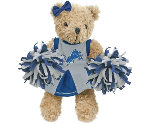 Champion Treasures NFL Detroit Lions Cheerleader Bear