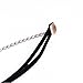 Bridalvenus Black Lace Choker Necklace Chic Bowknot Jewelry for Women and Girls on Wedding, Party and Evening (Two layer)