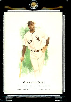 2006 Topps Allen & Ginter #56 Jermaine Dye Chicago White Sox Baseball Card Short Print