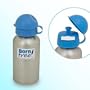 BornFree Stainless Steel Water Bottle, 9 oz. 1 ea