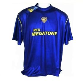 BOCA JUNIORS Casual Jersey "BOCA ARGENTINA". Official and Licensed. Navy blue - Sizes: L - XL.