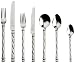 Llewelyn-Bowen by Arthur Price 44-piece Florentine cutlery set for 6 people in a contemporary canteen