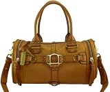 41dGYB71S5L._SL160_ - Lockheart Christina Womens Brown Tan Leather Handbag - leather-clutch-purse