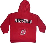 New Jersey Devils Hooded Sweatshirt 2T Toddler Red NHL