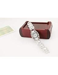 Fashion Exquisite Alloy Rhinestone Gold Plated Women Watch 11 Style (Color 10)