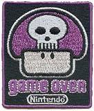 Nintendo Wii Mario Video Game - 2.5 Game Over Mushroom Patch