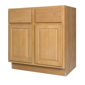 All Wood Cabinetry B33 VHS 33 Inch Wide by 34 1/2 Inch High, Factory Assembled Ready to Install All Wood Kitchen Cabinet, Vermont Honey Spice Maple All Wood Cabinetry B33-VHS 33-Inch Wide by 34 1/2-Inch High, Factory Assembled - Ready to Install All Wood Kitchen Cabinet, Vermont Honey Spice Maple