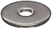 Stainless Steel 18-8 Flat Washer, ANSI, #4, 0.125" ID, 0.375" OD, 0.04" Thick (Pack of 100)