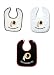 Washington Redskins 3 Pack Snap Bib Set
