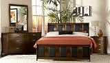 Beaumont Sleigh Bed 5 Piece Queen Bed set by Home Elegance