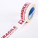 Printed Message Fragile Handle with Care Box Sealing Tape Packaging Tape 330 Feet (110 Yards)