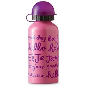 Stainless Steel Drinking Bottle (Hello) By Crocodile Creek