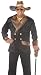 Mens Adult Halloween Costumes Leopard Print Gangster Pimp Daddy Suit Costume Theme Party Outfit
