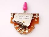MIJ Lever Switch ( 3-way selector ) Open Pink