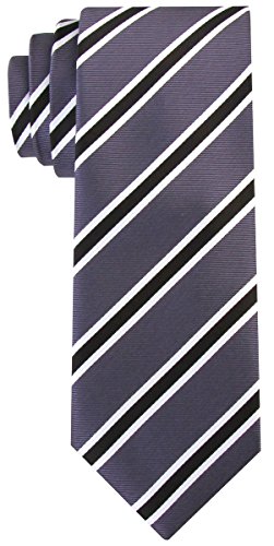 Scott Allan Mens Striped Necktie
