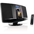 Philips DCB2070/10 Micro-Musiksystem mit Dock f�r iPod/iPhone/iPad, DAB+/Digitalradio, CD, USB-Direct & MP3-Link, RDS, 2 x  10 W RMS (schwarz)