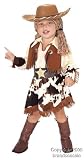 Childs Toddler Cute Cowgirl Costume (2-4T)