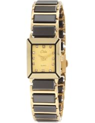 Odin Womens 902-11L Bg Precision Quartz and Gold Tone Watch
