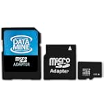 Blazing 4GB MicroSD Memory Card with MiniSD & StandardSD Adapters for BlackBerry Phones