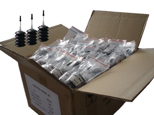 ND Brand Dinsink 300x30ml Black Ink Refill Kit for HP, Canon, Lexmark, Dell, Brother Ink Cartridges