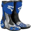 Alpinestars S-MX R Boots , Color: Blue/Silver, Size: 46 222208-79-46