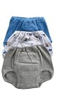 Luvable Friends 3 Pack Training Pants, Blue, Size 4
