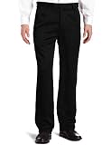 Kenneth Cole Reaction Mens Textured Stria Flat Front Pant