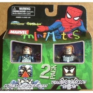  Marvel Minimates 24 Cosmic Spider-Man and Transformation Venom