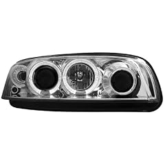 Dectane SWFI02 Scheinwerfer Fiat Punto 99-03 2 Standlichtringe chrome