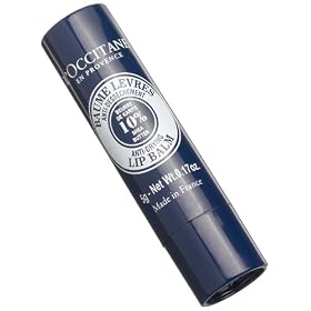 L'Occitane Baume Lèvres, Anti-Dessechement, Shea Butter Anti-Drying Lip Balm Stick, 0.17-Ounce Tube