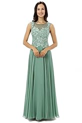 Lace Applique Keyhole Sheer Jeweled Chiffon Sheath Prom Dress 