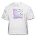 Jos Fauxtographee Abstract - Baby Colors of Pink, White, Blue Tiled and Texturized to Please Eye on any Wall - T-Shirts