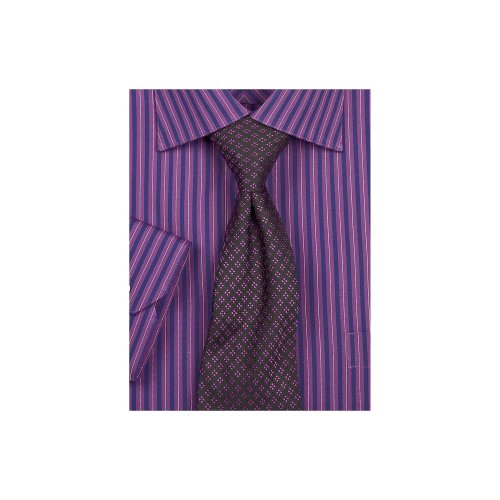 Paul Fredrick Mini Deco Diamonds Silk Tie