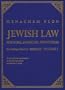 Jewish Law : History, Sources, Principles (4 volume set)