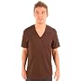 American Apparel 2456 Fine Jersey Short Sleeve V-Neck