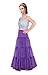 Shimaly® Women's Floor Length Wedding Petticoat Long Underskirt for Formal Dress (XL-3XL, Purple)