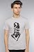 Freshjive The Bug Hug Tee in Light Grey,T-shirts for Men, Extra Large,Grey