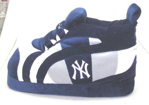 New York Yankees Blue Sneaker Slippers-Size Large