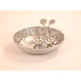 Aluminum Polished Salad Bowl by Eurocraft